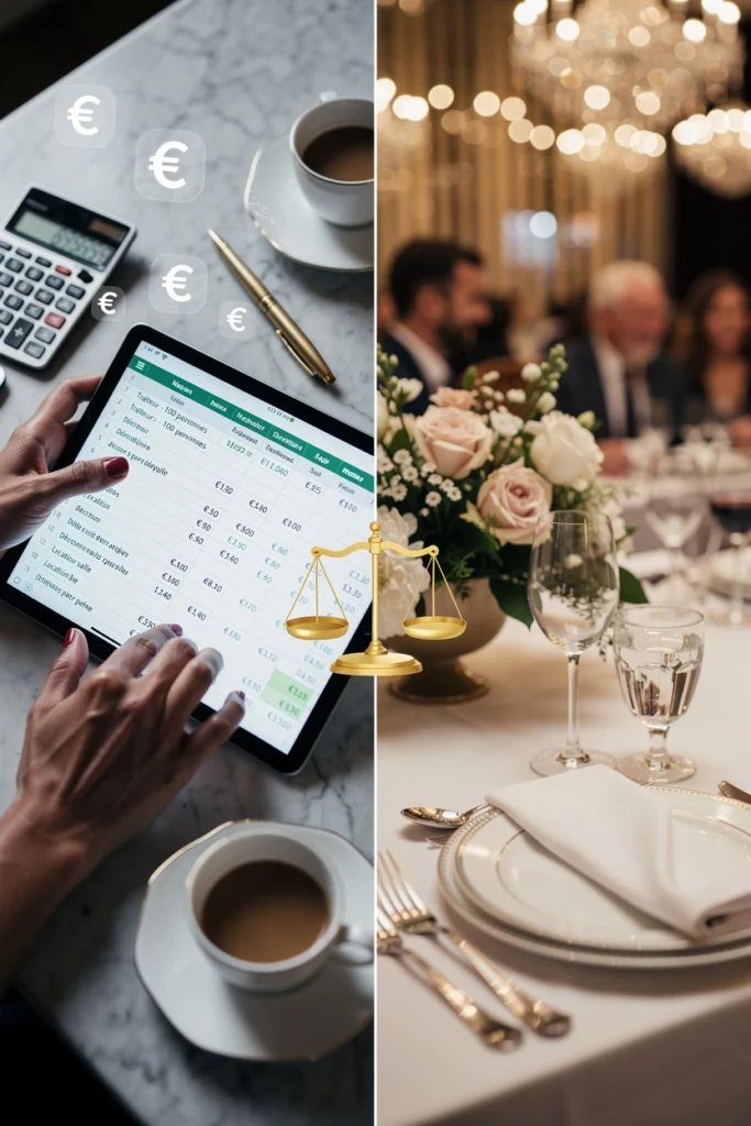 salle de reception et organisation